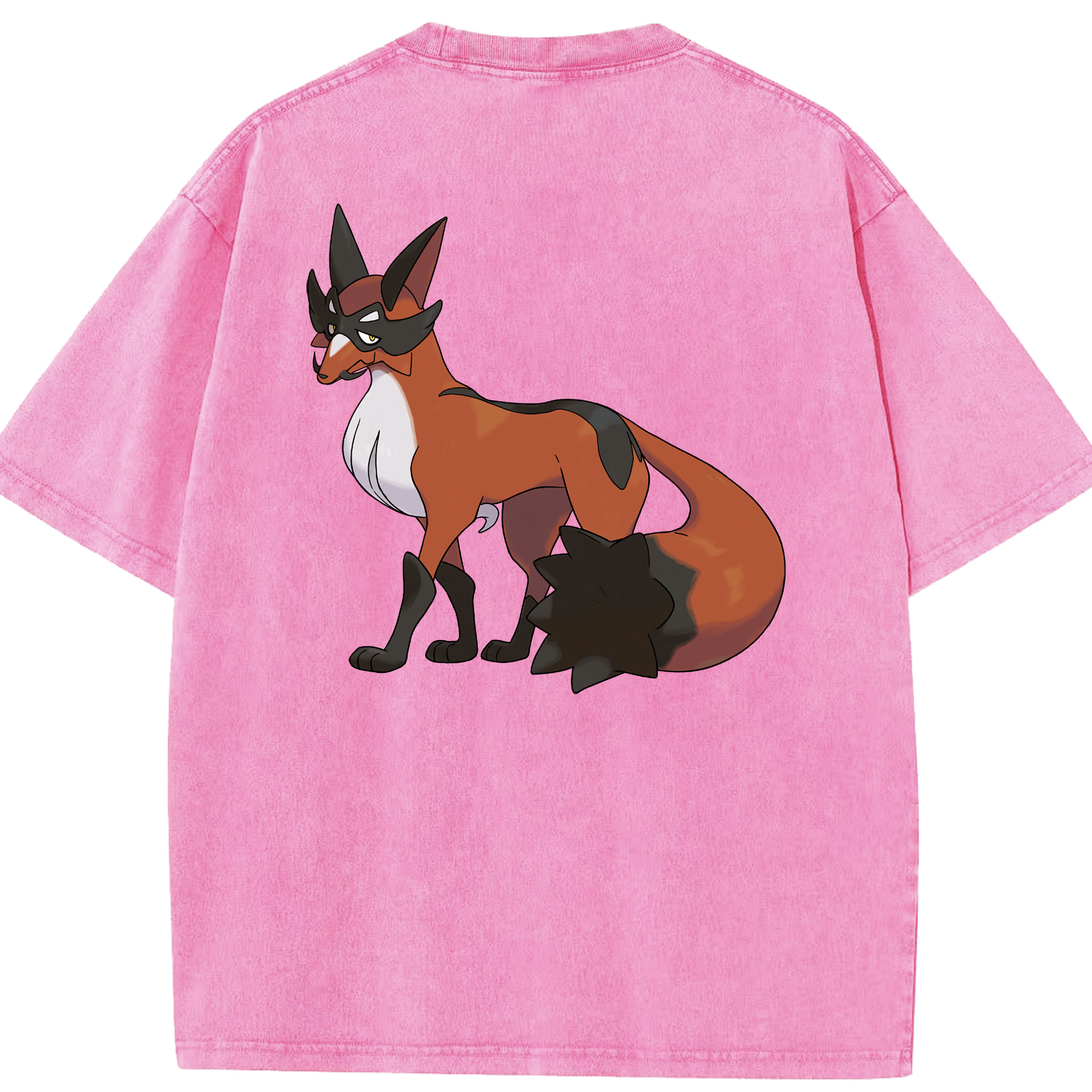 （画像用） ポケットモンスター Pokémon 綿100% ヴィンテージ風 半袖Tシャツ（背面プリント）